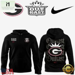 Georgia Bulldogs x Outkast Black Exclusive Edition 2026 Black Hoodie, Popular 3D Music Tee Georgia Bulldogs X Outkast Black Exclusive Edition 2026 Black Hoodie