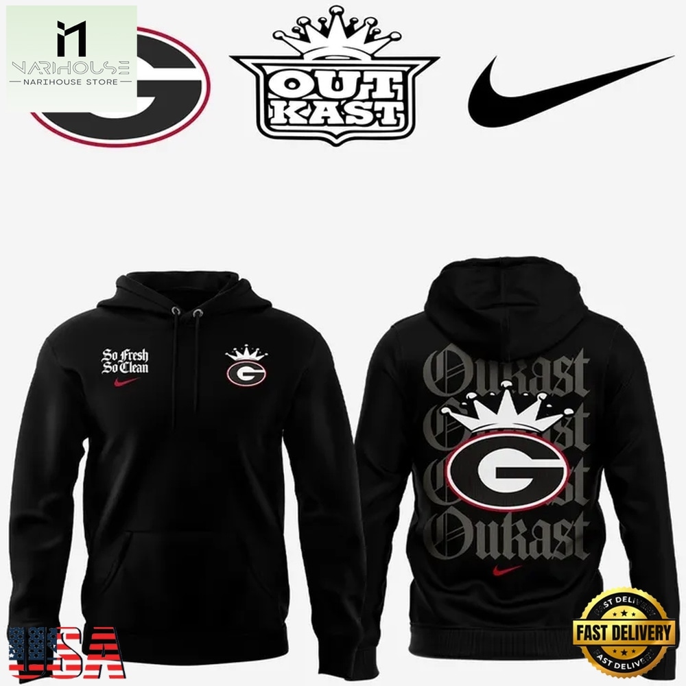 Georgia Bulldogs x Outkast Black Exclusive Edition 2026 Black Hoodie, Popular 3D Music Tee Georgia Bulldogs x Outkast Black Exclusive Edition 2026 Black Hoodie, Popular 3D Music Tee