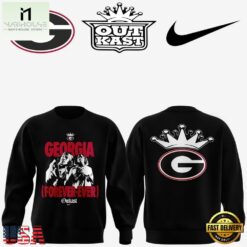 Georgia Bulldogs x Outkast Black Exclusive Edition 2026 Black Sweatshirt, Popular 3D Music Tee Georgia Bulldogs X Outkast Black Exclusive Edition 2026 Black Sweatshirt