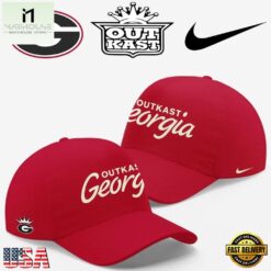 Georgia Bulldogs x Outkast Black Exclusive Edition 2026 Red Cap