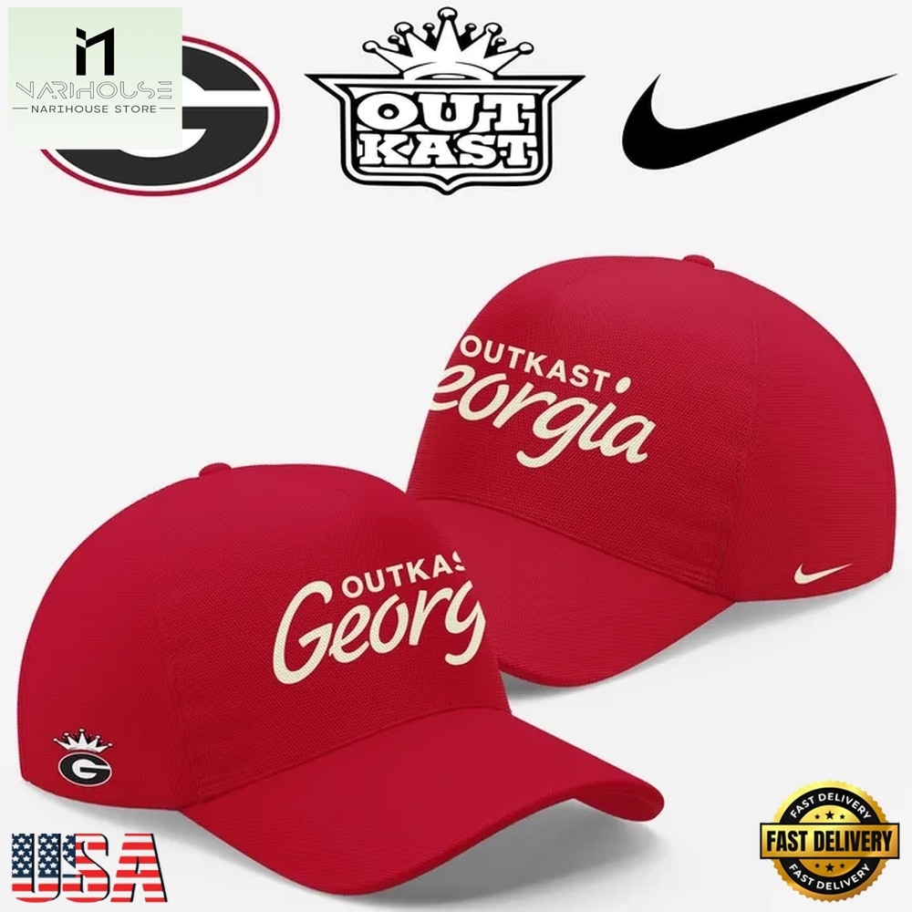 Georgia Bulldogs x Outkast Black Exclusive Edition 2026 Red Cap Georgia Bulldogs x Outkast Black Exclusive Edition 2026 Red Cap