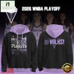 Golden State Valkyries 2026 WNBA Playoff Limited Edition Black Hoodie, Hot 3D Shirt Trend Golden State Valkyries 2026 Wnba Playoff Limited Edition Black Hoodie