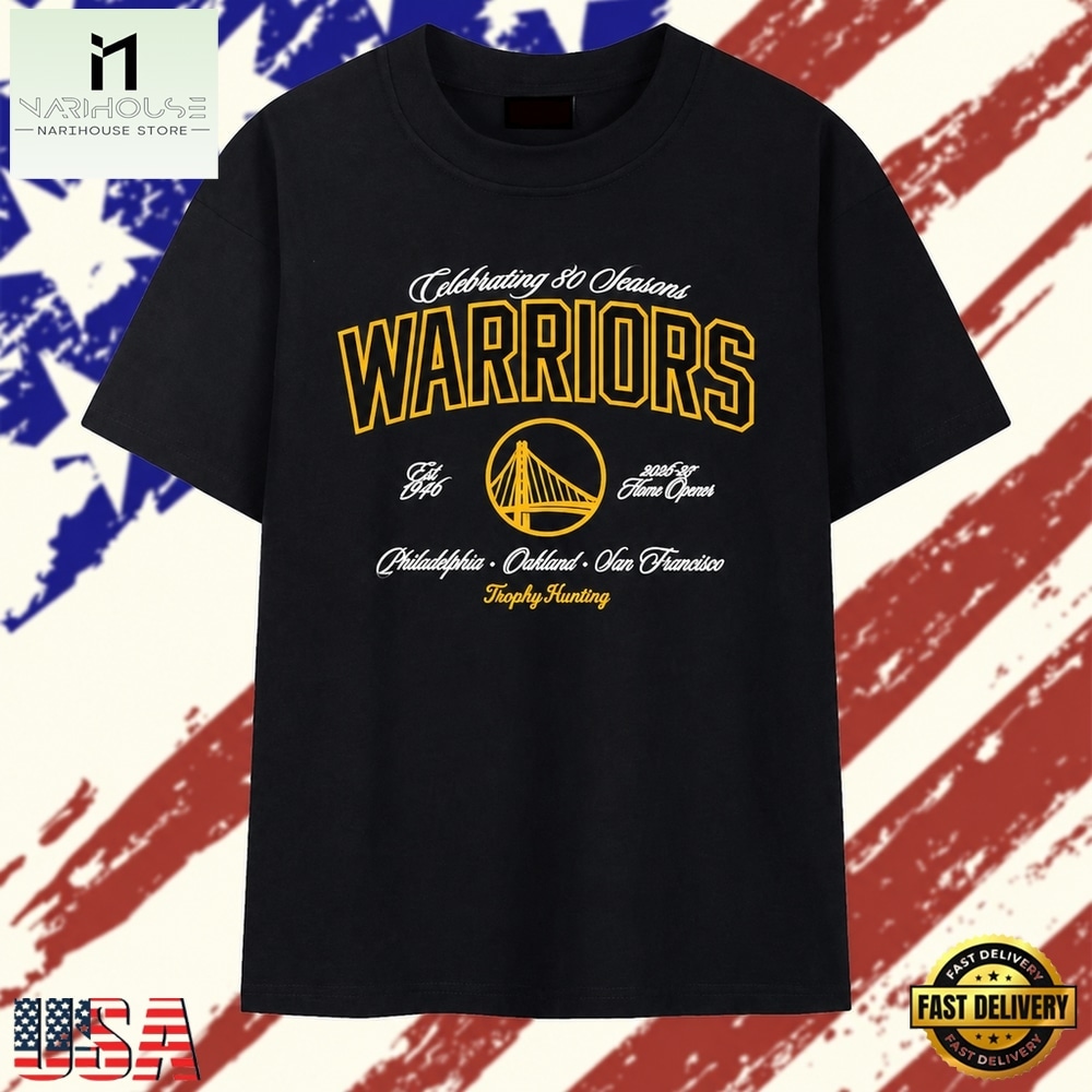 Golden State Warriors 2026 2027 GS Warriors Celebrating 80 Seasons T Shirt, Stylish 2D Graphic Shirt Golden State Warriors 2026 2027 GS Warriors Celebrating 80 Seasons T Shirt, Stylish 2D Graphic Shirt