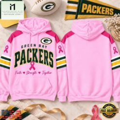 Green Bay Packers 2026 NFL Breast Cancer Awareness Game Day Hoodie Shirt, NFL Sporty Shirt Green Bay Packers 2026 Nfl Breast Cancer Awareness Game Day Hoodie Shirt