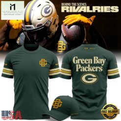 Green Bay Packers 2026 NFL Rivalries Limited Edition T Shirt, Hot 3D Shirt Trend Green Bay Packers 2026 Nfl Rivalries Limited Edition T Shirt