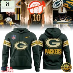 Green Bay Packers 2026 Rivalries Making History Since 1919 Hoodie, Hot 3D Shirt Trend Green Bay Packers 2026 Rivalries Making History Since 1919 Hoodie