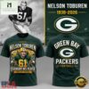 Green Bay Packers Nelson Toburen Thank You For Memories 2026 T Shirt, Hot 3D Shirt Trend Green Bay Packers Nelson Toburen Thank You For Memories 2026 T Shirt