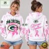 Green Bay Packers NFL Pink Ribbon Stronger Together Breast Cancer Awareness Hoodie, NFL Sporty Shirt Green Bay Packers Nfl Pink Ribbon Stronger Together Breast Cancer Awareness Hoodie