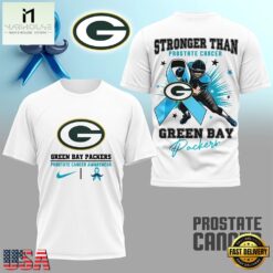 Green Bay Packers NFL Prostate Cancer Awareness Month 3D Shirt, NFL Sporty Shirt Green Bay Packers Nfl Prostate Cancer Awareness Month 3D Shirt