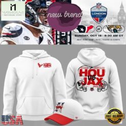 Houston Texans 2026 London Game Hoodie Shirt, Hot 3D Shirt Trend Houston Texans 2026 London Game Hoodie Shirt