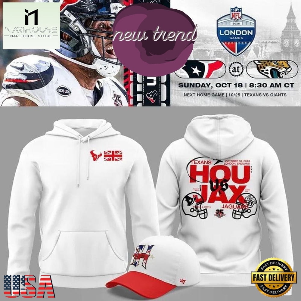 Houston Texans 2026 London Game Hoodie Shirt, Hot 3D Shirt Trend Houston Texans 2026 London Game Hoodie Shirt, Hot 3D Shirt Trend