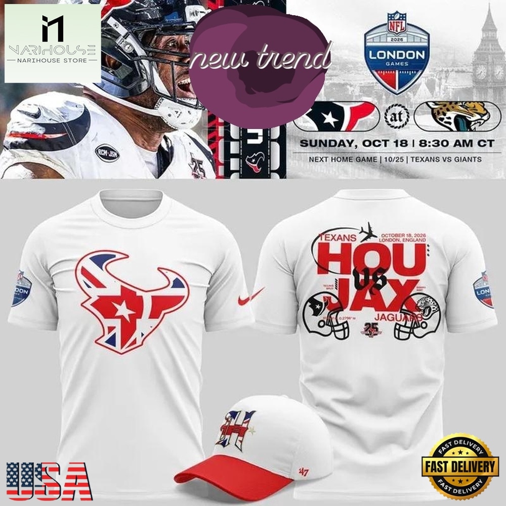 Houston Texans 2026 London Game Special New Graphic T Shirt, Hot 3D Shirt Trend Houston Texans 2026 London Game Special New Graphic T Shirt, Hot 3D Shirt Trend