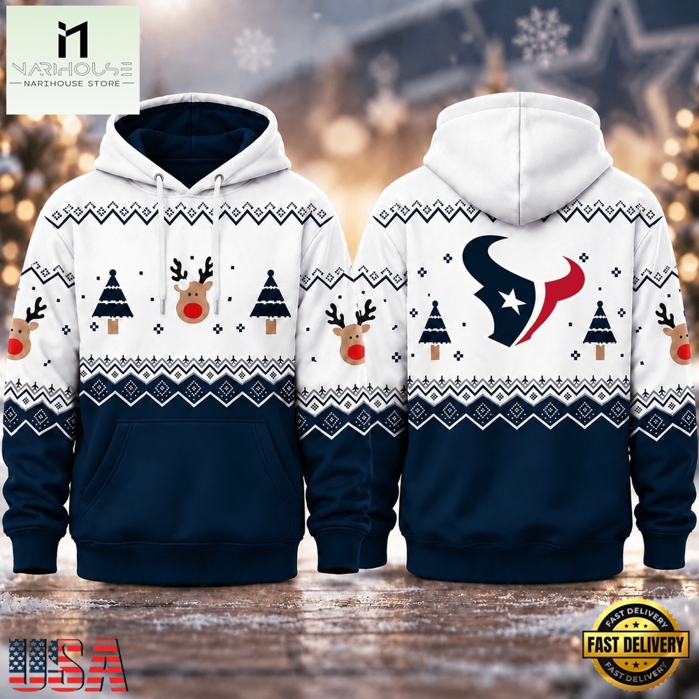 Houston Texans NFL Christmas Game Day Hoodie Shirt, NFL Sporty Shirt Houston Texans NFL Christmas Game Day Hoodie Shirt, NFL Sporty Shirt