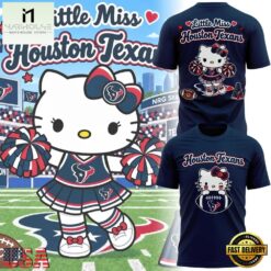 Houston Texans x Kitty Little Miss 2026 T Shirt, Popular 3D Music Tee Houston Texans X Kitty Little Miss 2026 T Shirt