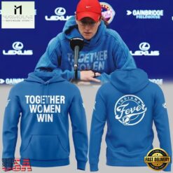 Indiana Fever TOGETHER WOMEN WIN Hoodie, Hot 3D Shirt Trend Indiana Fever Together Women Win Hoodie