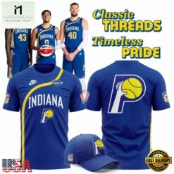 Indiana Pacers ABA Classic Edition 2026 T Shirt, Hot 3D Shirt Trend Indiana Pacers Aba Classic Edition 2026 T Shirt