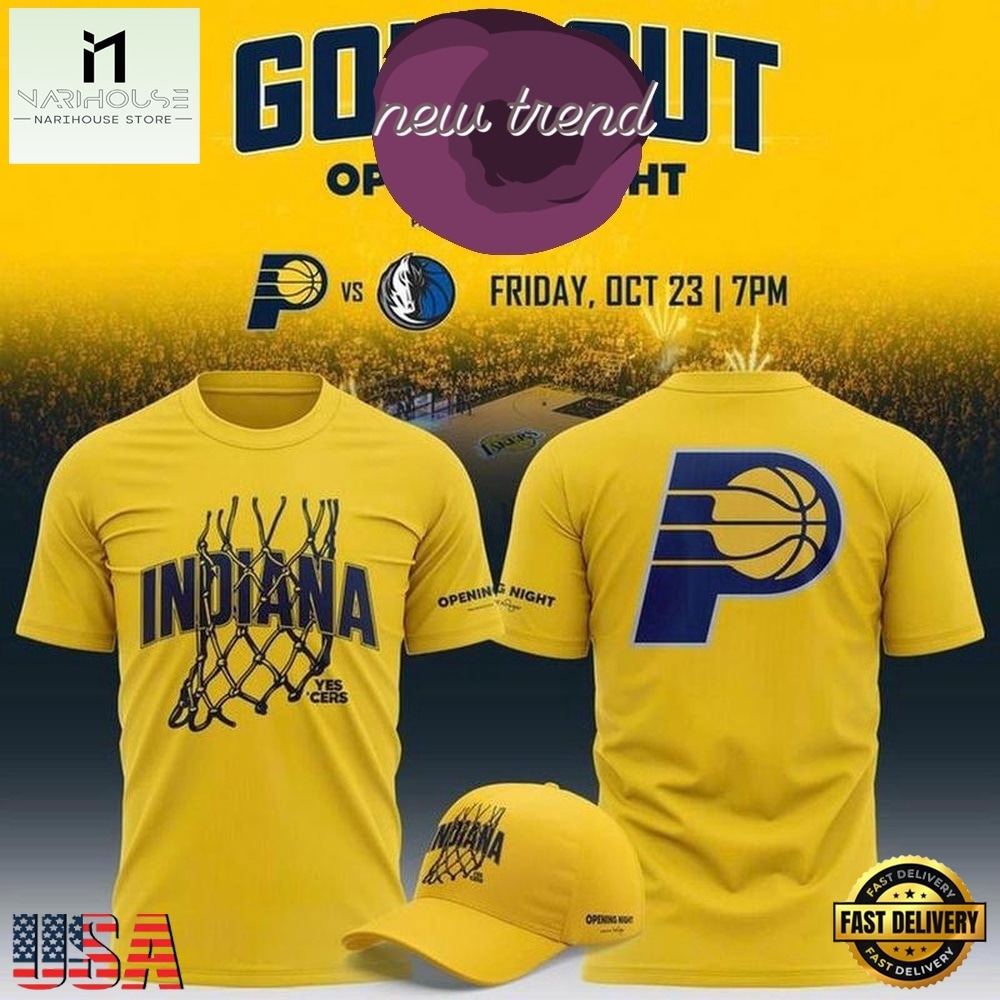 Indiana Pacers Opening Night YES CERS 2026 Limited Edition T Shirt, Hot 3D Shirt Trend Indiana Pacers Opening Night YES CERS 2026 Limited Edition T Shirt, Hot 3D Shirt Trend