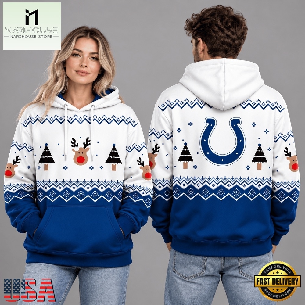 Indianapolis Colts NFL Christmas 2026 Limited Edition Hoodie, NFL Sporty Shirt Indianapolis Colts NFL Christmas 2026 Limited Edition Hoodie, NFL Sporty Shirt