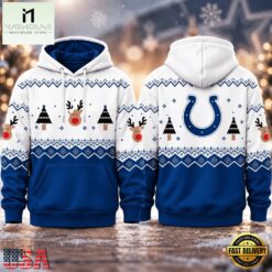 Indianapolis Colts NFL Christmas Game Day Hoodie Shirt, NFL Sporty Shirt Indianapolis Colts Nfl Christmas Game Day Hoodie Shirt