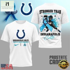 Indianapolis Colts NFL Prostate Cancer Awareness Month 3D Shirt, NFL Sporty Shirt Indianapolis Colts Nfl Prostate Cancer Awareness Month 3D Shirt