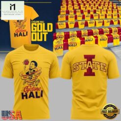 Iowa State Men's Basketball Cyclone Hali Gold Out 2026 3D Shirt, Hot 3D Shirt Trend Iowa State Men S Basketball Cyclone Hali Gold Out 2026 3D Shirt