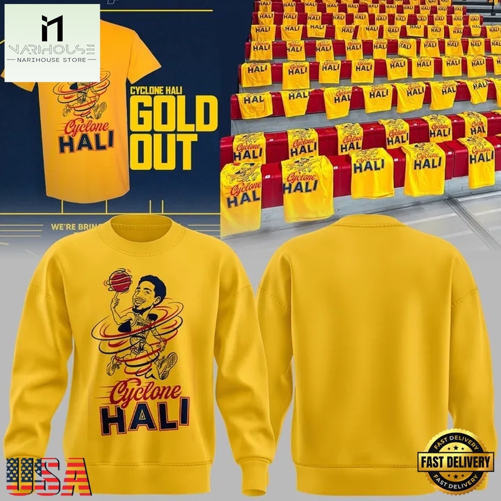 Iowa State Men's Basketball Cyclone Hali Gold Out 2026 Sweatshirt, Hot 3D Shirt Trend Iowa State Men's Basketball Cyclone Hali Gold Out 2026 Sweatshirt, Hot 3D Shirt Trend