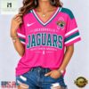 Jacksonville Jaguars 2026 NFL Pink Breast Cancer Awareness V neck T Shirt, Trendy NFL V Neck Tee 2 Jacksonville Jaguars 2026 NFL Pink Breast Cancer Awareness V neck T Shirt, Trendy NFL V Neck Tee Jacksonville Jaguars 2026 Nfl Pink Breast Cancer Awareness V Neck T Shirt