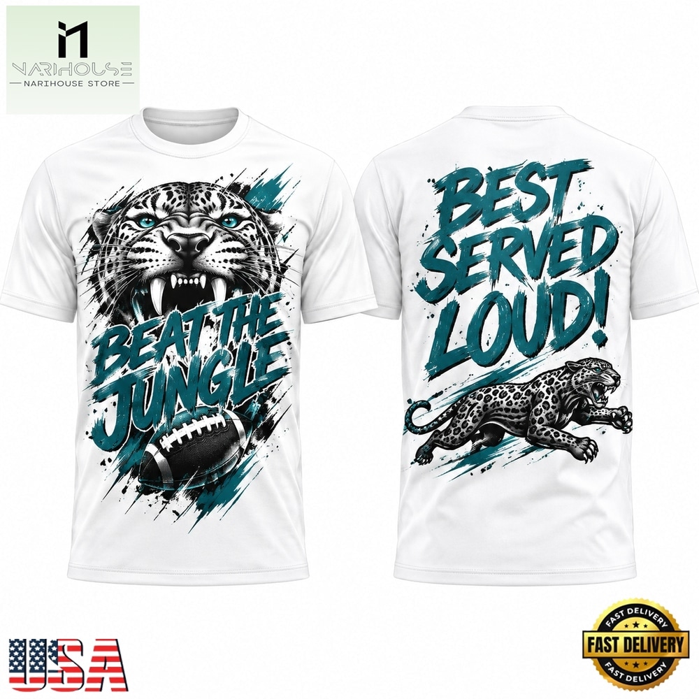 Jacksonville Jaguars Bring The Juice, Best Served Loud 3D Shirt, Hot 3D Shirt Trend Jacksonville Jaguars Bring The Juice, Best Served Loud 3D Shirt, Hot 3D Shirt Trend