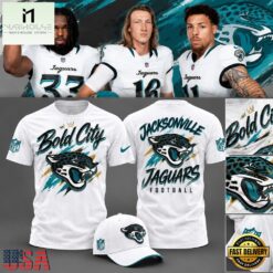 Jacksonville Jaguars Welcome to the BOLD CITY T Shirt, Hot 3D Shirt Trend Jacksonville Jaguars Welcome TO The Bold City T Shirt
