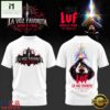 Jay Wheeler La Voz Favorita World Tour White 3D Shirt, Popular 3D Music Tee Jay Wheeler LA Voz Favorita World Tour White 3D Shirt