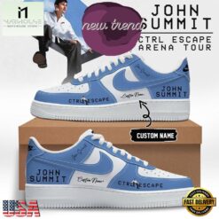 John Summit CTRL ESCAPE Arena Tour 2026 Custom Name Air Force 1 Shoes Sneakers, Music Artist AF1 Shoes John Summit Ctrl Escape Arena Tour 2026 Custom Name Air Force 1 Shoes Sneakers