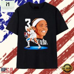 Jordin Canada 3 Atlanta Dream WNBA Basketball Player Tribute Graphic T Shirt, Stylish 2D Graphic Shirt Jordin Canada 3 Atlanta Dream Wnba Basketball Player Tribute Graphic T Shirt