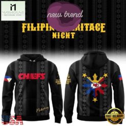 Kansas City Chiefs 2026 Filipino Heritage Night Limited Edition Hoodie, Hot 3D Shirt Trend Kansas City Chiefs 2026 Filipino Heritage Night Limited Edition Hoodie