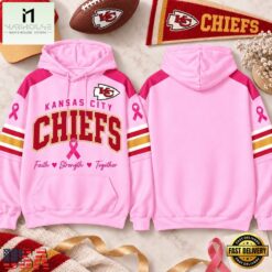 Kansas City Chiefs 2026 NFL Breast Cancer Awareness Game Day Hoodie Shirt, NFL Sporty Shirt Kansas City Chiefs 2026 Nfl Breast Cancer Awareness Game Day Hoodie Shirt