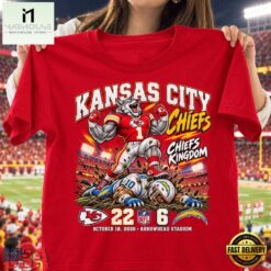 Kansas City Chiefs 22 6 Win Over Los Angeles Chargers Game Day 3D Shirt, Hot 3D Shirt Trend Kansas City Chiefs 22 6 Win Over Los Angeles Chargers Game Day 3D Shirt