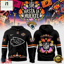 Kansas City Chiefs Football US Hasta la Muerte 2026 Limited Edition Hoodie Shirt, Hot 3D Shirt Trend Kansas City Chiefs Football US Hasta LA Muerte 2026 Limited Edition Hoodie Shirt
