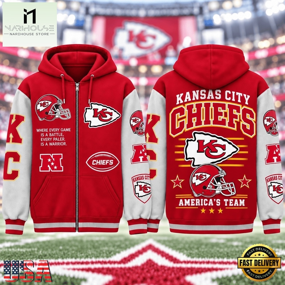Kansas City Chiefs NFL Gridiron Heritage Zip Hoodie, NFL Sporty Shirt Kansas City Chiefs NFL Gridiron Heritage Zip Hoodie, NFL Sporty Shirt