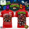 Kansas City Chiefs x Teenage Mutant Ninja Turtles 2026 Graphic T Shirt, Popular 3D Music Tee Kansas City Chiefs X Teenage Mutant Ninja Turtles 2026 Graphic T Shirt