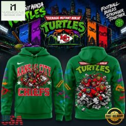 Kansas City Chiefs x Teenage Mutant Ninja Turtles 2026 Limited Edition Hoodie, Popular 3D Music Tee Kansas City Chiefs X Teenage Mutant Ninja Turtles 2026 Limited Edition Hoodie