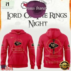 Kansas City Chiefs x The Lord of the Rings 2026 Limited Edition Hoodie, Hot 3D Shirt Trend Kansas City Chiefs X The Lord OF The Rings 2026 Limited Edition Hoodie