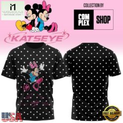 KATSEYE X MICKEY & MINNIE Signed T Shirt, Popular 3D Music Tee Katseye X Mickey Minnie Signed T Shirt