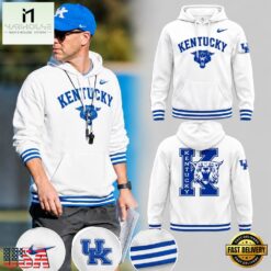 Kentucky Wildcats Retro 2026 White Pullover Hoodie, Hot 3D Shirt Trend Kentucky Wildcats Retro 2026 White Pullover Hoodie