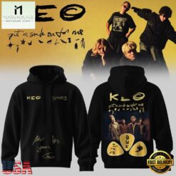 KEO Put A Smile On For Me Tour Signed 2026 Black Hoodie, Popular 3D Music Tee Keo Put A Smile ON For ME Tour Signed 2026 Black Hoodie