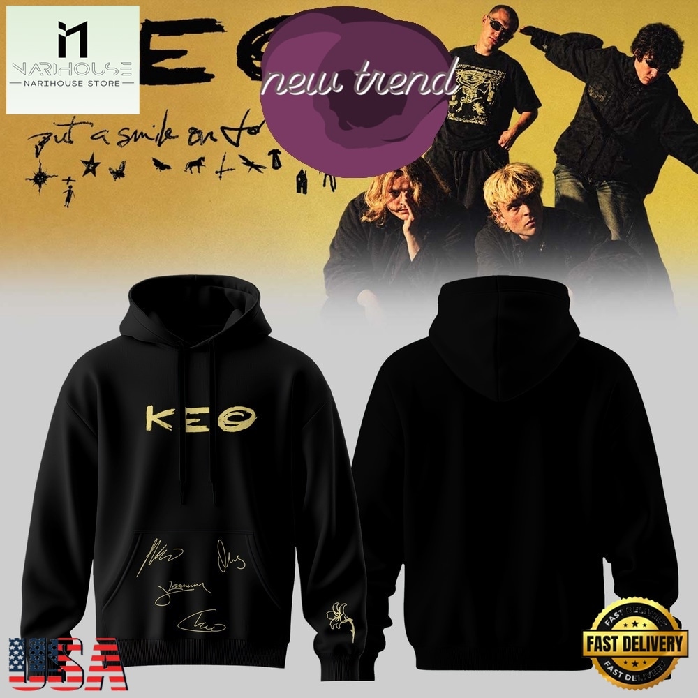 KEO Put A Smile On For Me Tour Signed 2026 New Design Hoodie, Popular 3D Music Tee KEO Put A Smile On For Me Tour Signed 2026 New Design Hoodie, Popular 3D Music Tee