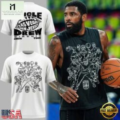 Kyrie Irving Uncle Drew Circuit Tour 2026 White T Shirt, Hot 3D Shirt Trend Kyrie Irving Uncle Drew Circuit Tour 2026 White T Shirt