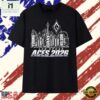 Las Vegas Aces 2026 City Skyline Players List Graphic T Shirt, Stylish 2D Graphic Shirt Las Vegas Aces 2026 City Skyline Players List Graphic T Shirt