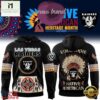 Las Vegas Raiders Native American Heritage Month Custom Name Hoodie, Hot 3D Shirt Trend Las Vegas Raiders Native American Heritage Month Custom Name Hoodie