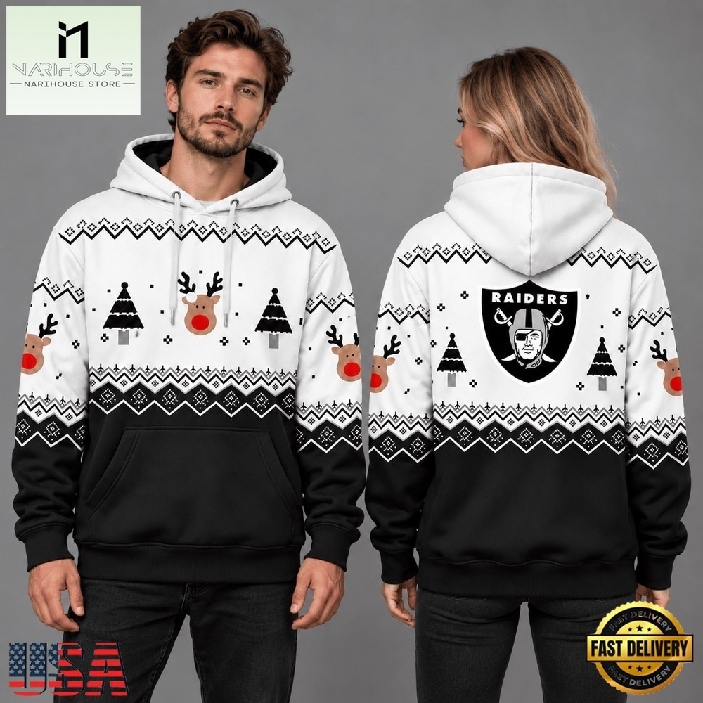 Las Vegas Raiders NFL Christmas 2026 Limited Edition Hoodie, NFL Sporty Shirt Las Vegas Raiders NFL Christmas 2026 Limited Edition Hoodie, NFL Sporty Shirt