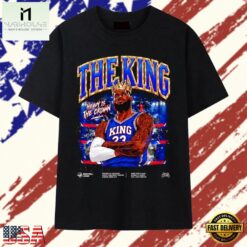 LeBron James The King Heavy Is the Crown T Shirt, Stylish 2D Graphic Shirt Lebron James The King Heavy IS The Crown T Shirt