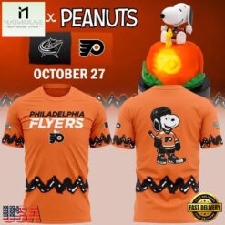 Limited Edition Philadelphia Flyers x Peanuts T Shirt, Hot 3D Shirt Trend Limited Edition Philadelphia Flyers X Peanuts T Shirt